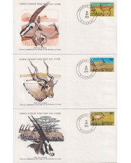F-EX60790 BARBADOS WWF 1979 FDC SPECIAL PRINTING WILDLIFE BRID GAULIN FRIGATE THRIATED.