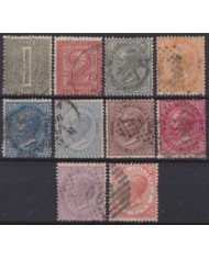 F-EX60442 ITALY 1863-77 FINE USED CLASSIC STAMP LOT +100€.