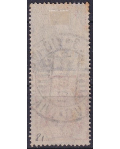F-EX60450 ITALY 1924-25 50c ADVERTISING SINGER FINE USED.