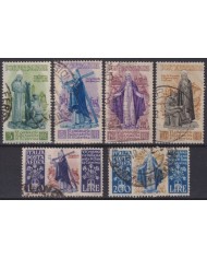 F-EX60910 ITALY 1948 USED STA CATERINA OF SIENA CHURCH +100€.