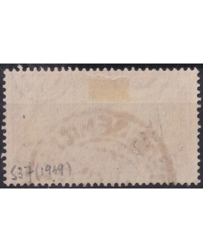 F-EX60930 ITALY 1949 USED REPUBLICA ROMANA +120€.