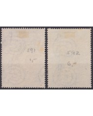 F-EX60923 ITALY 1951 USED TUSCANY CENTENARY STAMPS +40€.