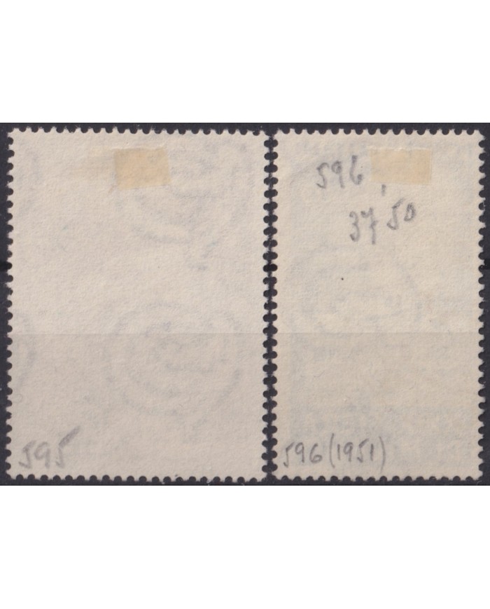 F-EX60924 ITALY 1950 USED MILANO FAIR +50€.