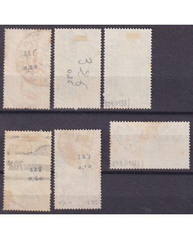 F-EX60916 ITALY 1933 USED HOLLY YEAR RELIGION CHURCH.