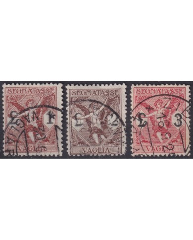 F-EX60911 ITALY 1924 USED POSTAGE DUE STAMPS LOT +32€.