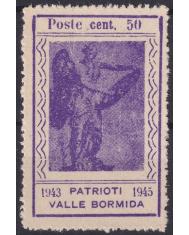 F-EX60915 ITALY 1945 CINDERELLA PATRIOT VALLE BORMIDA.