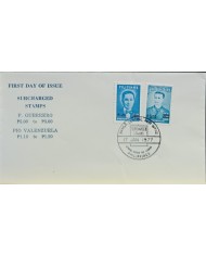 F-EX60664 PHILIPPINES IS 1977 NEW VALUE OVERPRINT GUERRERO & PIO VALENZUELA.