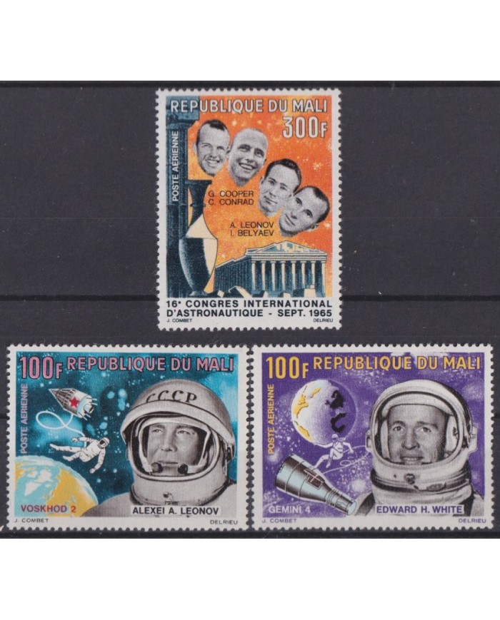 F-EX56439 MALI MNH 1966 CONGRESS OF ASTRONAUTICS SATELLITE SPACE COSMOS.