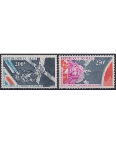 F-EX56435 MALI MNH 1974 SATELLITE SPACE COSMOS DOCKING IN SPACE SKYLAB.