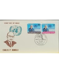 F-EX60716 PHILIPPINES IS 1979 FDC CARLOS P ROMULO FIRST ASIAN PRESIDENT UN NU.