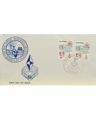 F-EX60721 PHILIPPINES IS 1980 FDC DIAMOND JUBILEE FIRST WOMAN UNIVERSITY.