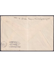 F-EX38976 GERMANY 1938 ZEPPELIN FLIGHT SUDETELAND TO GERMANY.