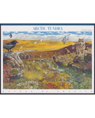 F-EX58042 US USA MNH 2003 SHEET TUNDRA ARTIC WILDLIFE BIRD WOOF FAUNA.