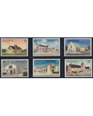F-EX60939 BAHAMAS 1982 MNH CHRISTMAS NAVIDAD RELIGION CHURCH ARCHITECTURE.