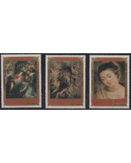 F-EX60951 NIGER 1982 MNH CHRISTMAS NAVIDAD RELIGION ART PAINTING RUBENS.