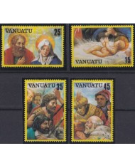 F-EX60952 VANUATU 1982 MNH CHRISTMAS NAVIDAD RELIGION ART PAINTING.