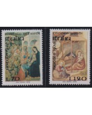 F-EX60962 ITALY MNH 1976 CHRISTMAS NAVIDAD ART MADONNA PAINTING BARTOLO DI FREDIO.