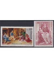 F-EX60970 ITALY MNH 1978 CHRISTMAS NAVIDAD ART MADONNA PAINTING GIORGIONE.