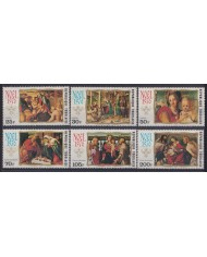 F-EX60977 TOGO MNH 1976 CHRISTMAS NAVIDAD ART PAINTING CRIVELLI PONTORMO LOTTO.