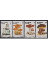 F-EX60978 BOTSWANA 1982 MNH CHRISTMAS NAVIDAD MUSHROOMS.