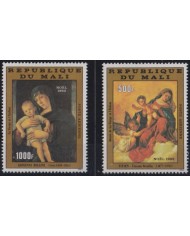 F-EX60979 MALI 1982 MNH CHRISTMAS NAVIDAD RELIGION ART TITIAN GIOVANNI BELLINI.