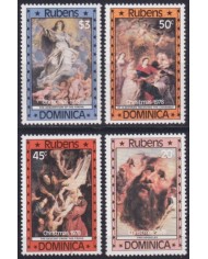 F-EX60983 DOMINICA MNH 1978 CHRISTMAS NAVIDAD ART PAINTING RUBENS.