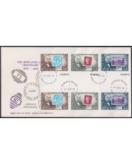 F-EX59715 NORFOLK IS 1979 FDC ROWLAND HILL CENTENARY OF STAMPS.