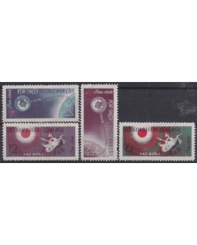 F-EX60324 VIETNAM MNH 1963 PLANET SPACE COSMOS SATELLITE.