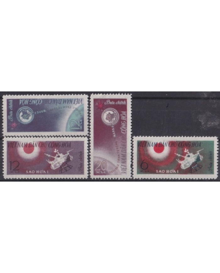 F-EX60324 VIETNAM MNH 1963 PLANET SPACE COSMOS SATELLITE.