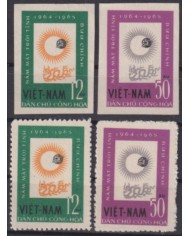 F-EX59752 VIETNAM MNH 1963 PLANET SPACE COSMOS SATELLITE.