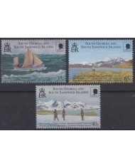 F-EX56233 SOUTH GEORGIA FALKLAND MNH 2000 SHACKLETON SHIP POLAR EXPEDITION.