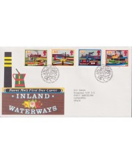 F-EX59030 UK ENGLAND FDC EDINBURGH 1993 INLAND WATERWAYS SHIP.