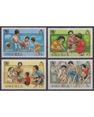 F-EX60051 ANGUILLA MNH 1981 35th ANNIV OF UNICEF CHILD GAMES.