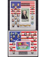 F-EX58366 GRENADA & GRENADINES MNH 1976 US REVOLUCION PRESIDENTS.