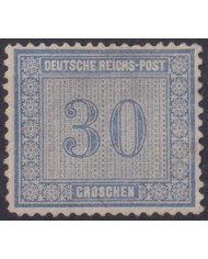F-EX49154 GERMANY 1872 Yv.27 30gr UNUSED NO GUM +150€.