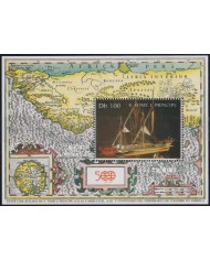 F-EX61054 SAO TOME I PRINCIPE MNH 1987 DISCOVERY SHIP AFRICA MAPS.