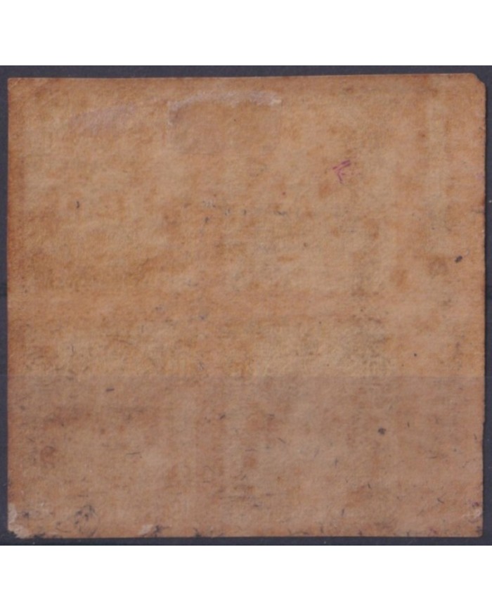 F-EX61020 EL SALVADOR 1896 SHIP IMPERF PROOF BLOCK 4 ORIGINAL GUM.