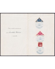 F-EX58007 BOHEMIA & MORAVIA CZECHOSLOVAKIA WWII 1943 GERMANY OCCUPATION CANCEL.
