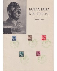 F-EX58011 BOHEMIA & MORAVIA CZECHOSLOVAKIA WWII 1940 GERMANY OCCUPATION CANCEL.