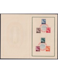 F-EX58391 BOHEMIA & MORAVIA CZECHOSLOVAKIA WWII 1940 GERMANY OCCUPATION BICOLOR