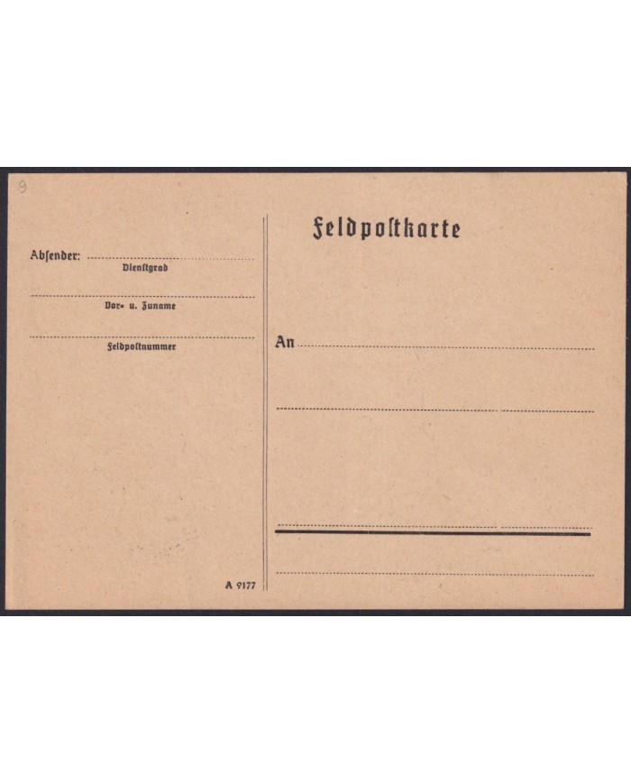F-EX58931 BOHEMIA & MORAVIA CZECHOSLOVAKIA WWII 1943 GERMANY OCCUPATION CANCEL.