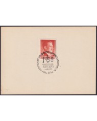 F-EX58937 POLAND GENERAL GOVERNMENT KRAKOW WWII 1943 GERMANY OCCUPATION CANCEL.