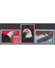 F-EX61099 USA US MNH 1991 BIRD EAGLE SUMMER OLYMPIC GAMES.