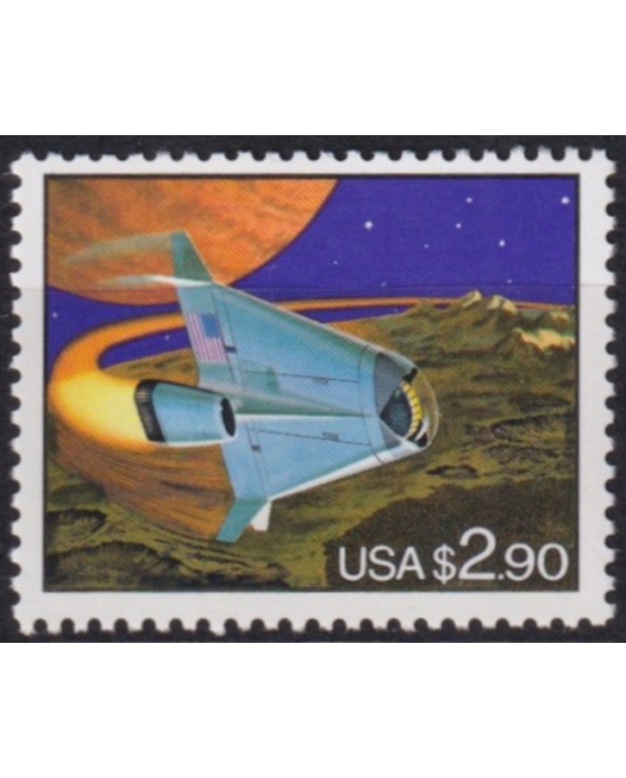 F-EX61312 USA US MNH 1992 SPACE SHUTTLE PLANET SATELLITE.