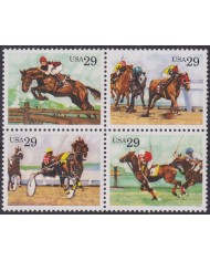 F-EX61314 USA US MNH 1993 EQUESTRIAN EQUINUS HORSE.