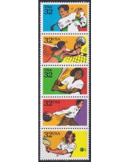 F-EX61341 USA US MNH 1995 SPORT GOLF VOLLEYBALL BASEBALL TENNIS.