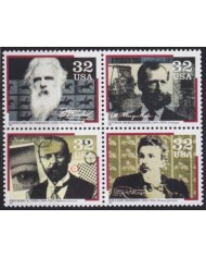 F-EX61347 USA US MNH 1996 PIONEERS OF COMMUNICATIONS PHOTOGRAPHY.