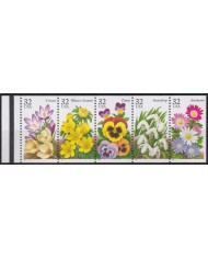 F-EX61348 USA US MNH 1996 FLOWER FLORES CROCUS PANCY ANEMONE.