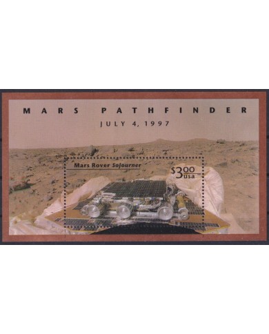 F-EX61361 USA US MNH 1997 MARS PATHFINDER ROVER SOJOURNER.
