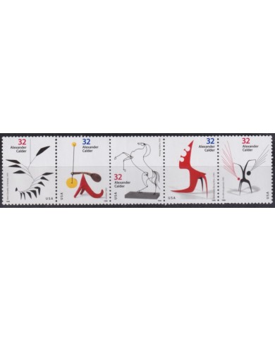 F-EX61363 USA US MNH 1998 MODERN ART ALEXANDER CALDER.